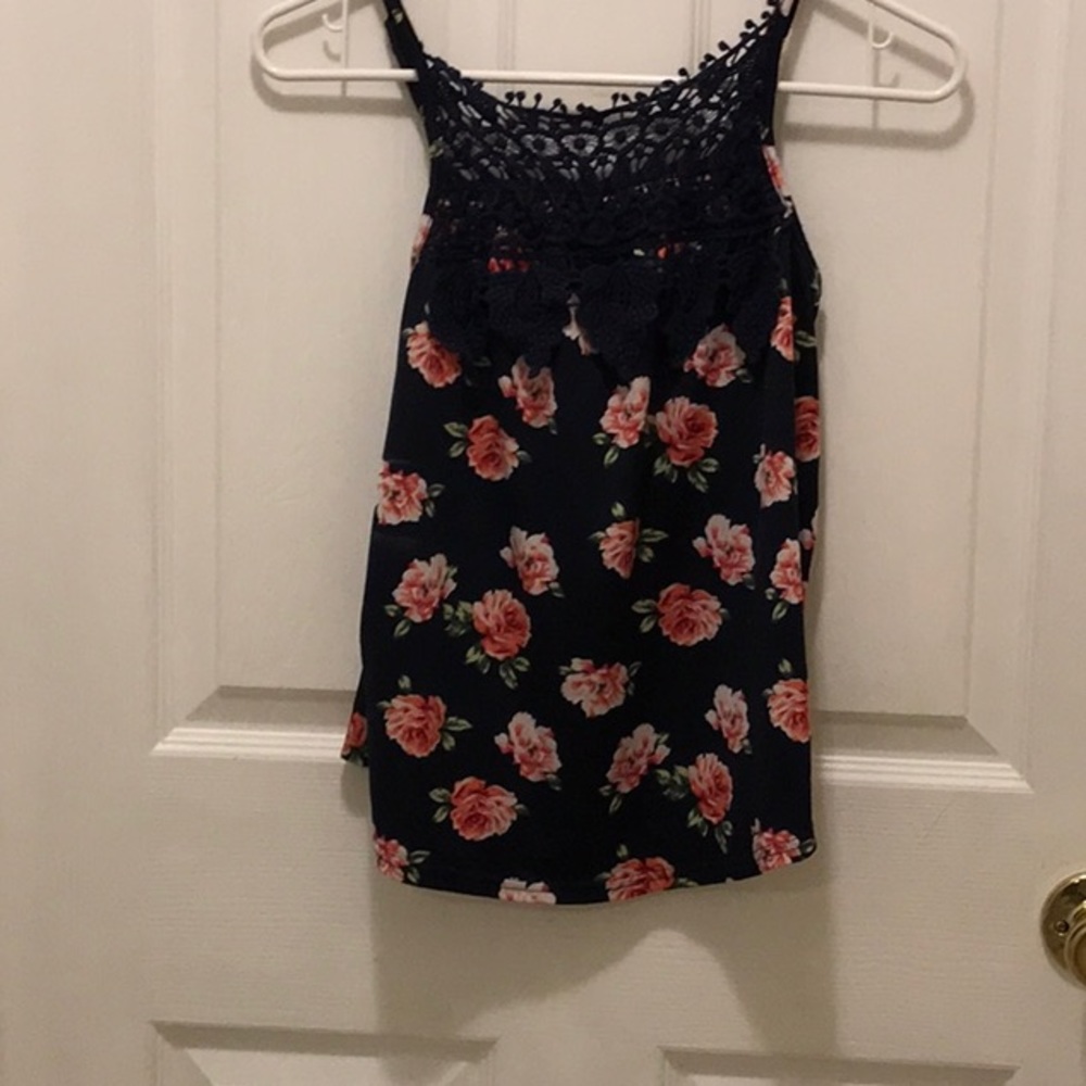 Floral tank top